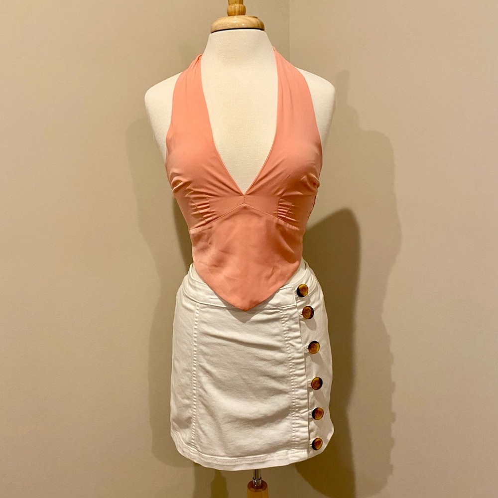 Abercrombie & Fitch Halter Crop Top